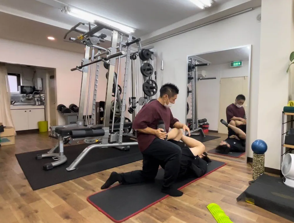 ジム内観写真: reception